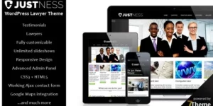 Justness – Lawyer Attorneys WordPress Theme 1.09破解版主题