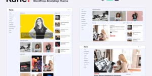 KANE News Magazine Blog Bootstrap WordPress Theme 1.0.0破解版主题