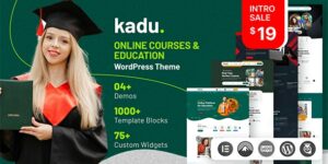 Kadu Education WordPress Theme 1.2破解版主题