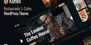 Kaffen Restaurant Coffee Shop WordPress Theme 1.2.3破解版主题
