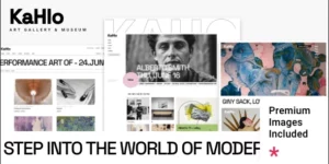 Kahlo Art Gallery and Museum Theme 1.0破解版主题