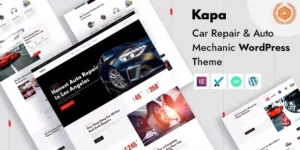 Kapa Car Repair Auto Services WordPress Theme 1.4.0破解版主题