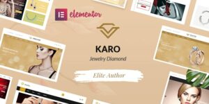 Karo | Jewelry Diamond WooCommerce WordPress Theme 2.4.4破解版主题