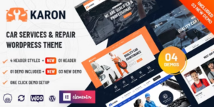 Karon Car Repair and Service WordPress Theme 2.9破解版主题