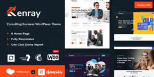 Kenray – Consulting Business WordPress Theme 2.0.0破解版主题