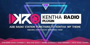 KenthaRadio Addon for Kentha Music WordPress Theme To Add Radio Station and Schedule Functionality 2.0.4破解版插件