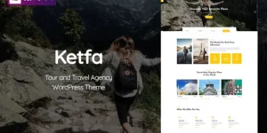 Ketfa – Tour and Travel Agency WordPress Theme 1.0.0破解版主题