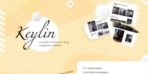 Keylin WordPress Magazine and Blog Theme 1.5破解版主题