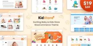 KidXtore Baby Shop and Kids Store WooCommerce Theme 1.5破解版主题