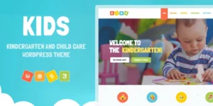 Kids Day Care Kindergarten WordPress Theme 1.2.4破解版主题