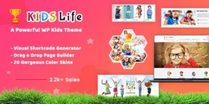 Kids Life | Children WordPress Theme 1.8破解版主题