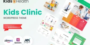 KidsHealth Kids Clinic WordPress Theme 1.0.1破解版主题