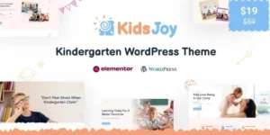 KidsJoy Kids Kindergarten Preschool WordPress Theme 1.2.0破解版主题