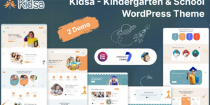 Kidsa – Kindergarten School WordPress Theme 1.0.0破解版主题