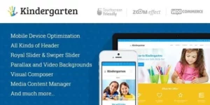 Kindergarten | Day Care Children School Education WordPress Theme 3.8破解版主题