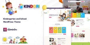 Kindori School Kindergarten WordPress Theme 2.0.2破解版主题