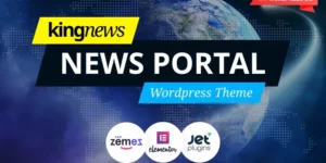 KingNews News Portal Magazine WordPress Theme 2.0破解版主题