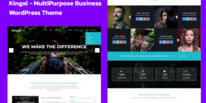 Kingal – MultiPurpose WordPress Theme 1.4破解版主题