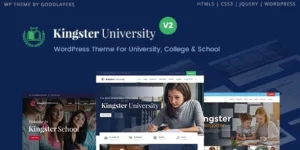 Kingster Education WordPress For University