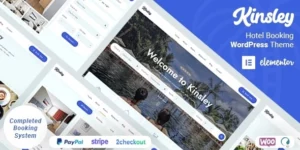 Kinsley Hotel WordPress Theme 2.2.3破解版主题