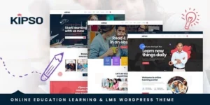Kipso Education LMS WordPress Theme 1.2.2破解版主题