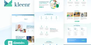 Kleenr Cleaning Service Company Elementor WordPress Woocommerce Theme WordPress Theme 1.1.0破解版主题