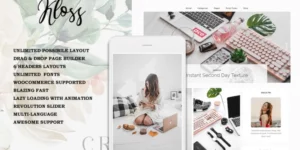 Kloss Elegant WordPress Blog Theme WordPress Theme 1.1.6破解版主题