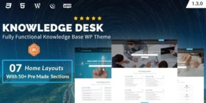 Knowledgedesk Knowledge Base WordPress Theme 1.3.1破解版主题