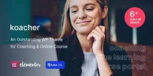 Koacher Coaching Online Course WP Theme 1.0.2破解版主题