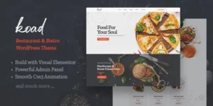Koad Restaurant Bistro WordPress Theme 1.0破解版主题