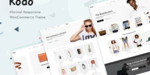 Kodo Minimal Responsive WooCommerce Theme 4.0.1破解版主题