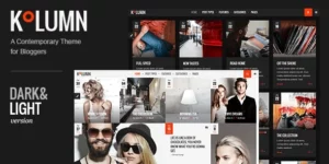Kolumn Blog Theme 1.6破解版主题