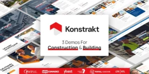 Konstrakt WordPress Theme for Construction 1.1.5破解版主题