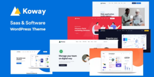 Koway Saas Landing WordPress Theme for Saas Startup + RTL 1.0.2破解版主题