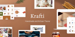Krafti Arts Crafts WordPress Theme 1.2破解版主题