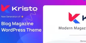 Kristo – Modern Magazine WordPress Theme 2.4破解版主题