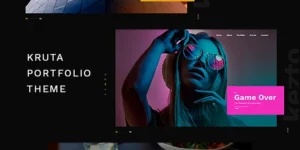 Kruta Portfolio WordPress Theme 1.0破解版主题