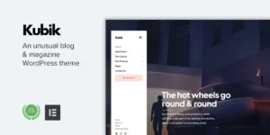Kubik An unusual digital blog magazine 1.3破解版主题