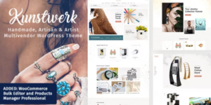 Kunstwerk Handycraft Marketplace WordPress Theme 2.2破解版主题