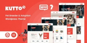 Kutto Pet Breeder Adoption WordPress Theme 1.0破解版主题