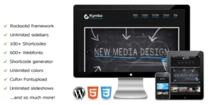 Kymbo – a Premium Multipurpose WordPress Theme 1.08破解版主题