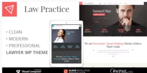 LAWPRACTICE | Lawyer Responsive WordPress Theme 3.5破解版主题