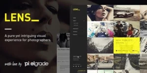 LENS An Enjoyable Photography WordPress Theme 2.5.4破解版主题