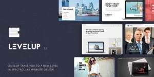 LEVELUP Responsive Creative Multipurpose WordPress Theme 1.1.38破解版主题