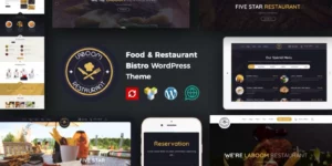 La Boom Food Restaurant Bistro WordPress Theme 2.6.1破解版主题