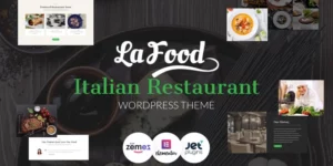La Food Italian Restaurant Responsive WordPress Theme 1.0.1破解版主题