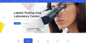 Labaid  – Laboratory Science Research WordPress Theme 1.0.1破解版主题