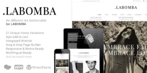 Labomba Responsive Multipurpose WordPress Theme 3.1破解版主题