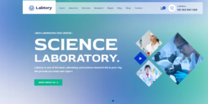 Labtory Laboratory and Science WordPress Theme 1.0.4破解版主题
