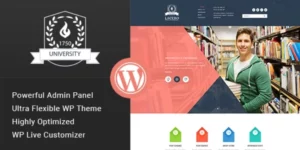 Lacero Education University WordPress Theme 1.3.2破解版主题